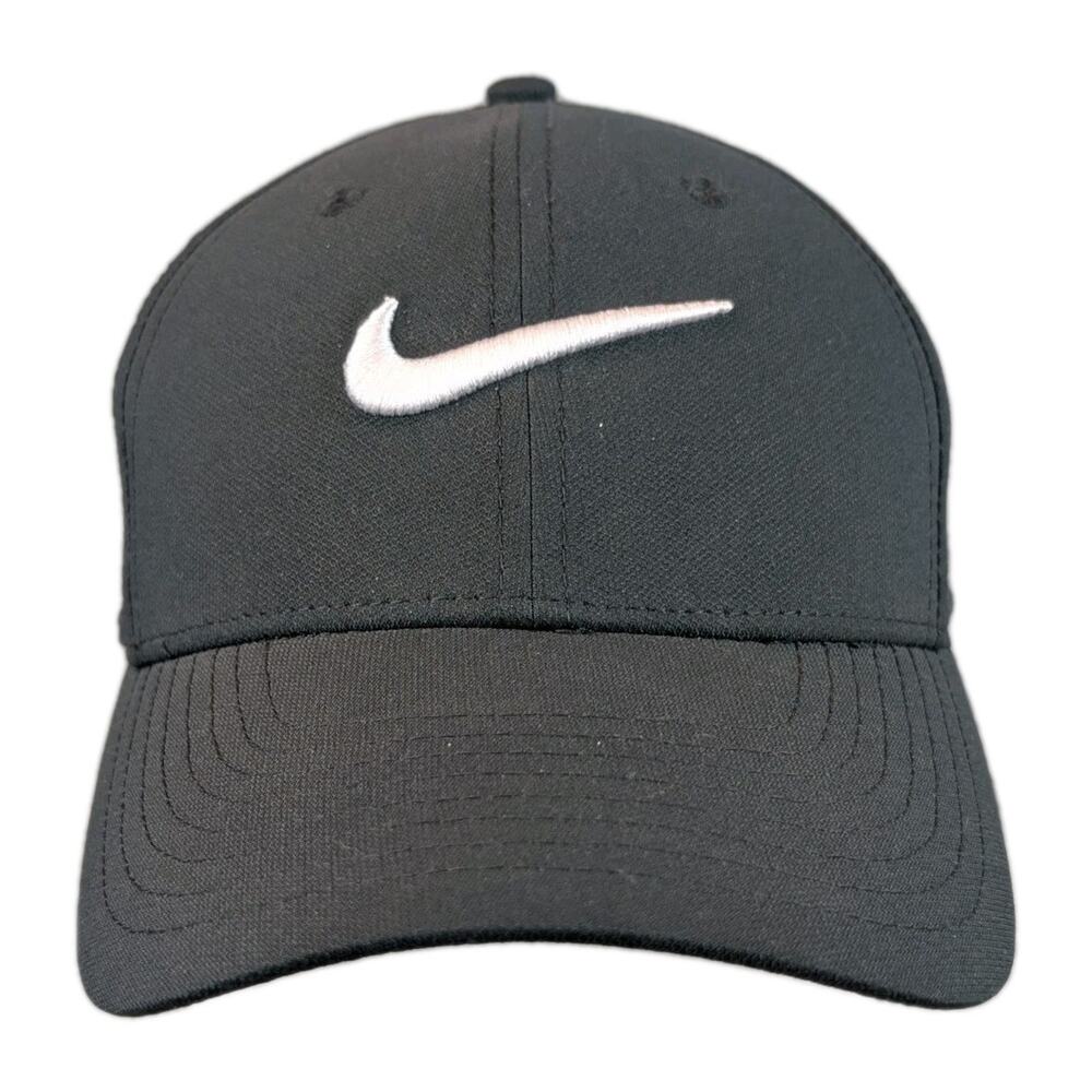 Nike Dri-FIT Club Unstructured Featherlight Cap Dark Charcoal Gray White S/M Hat